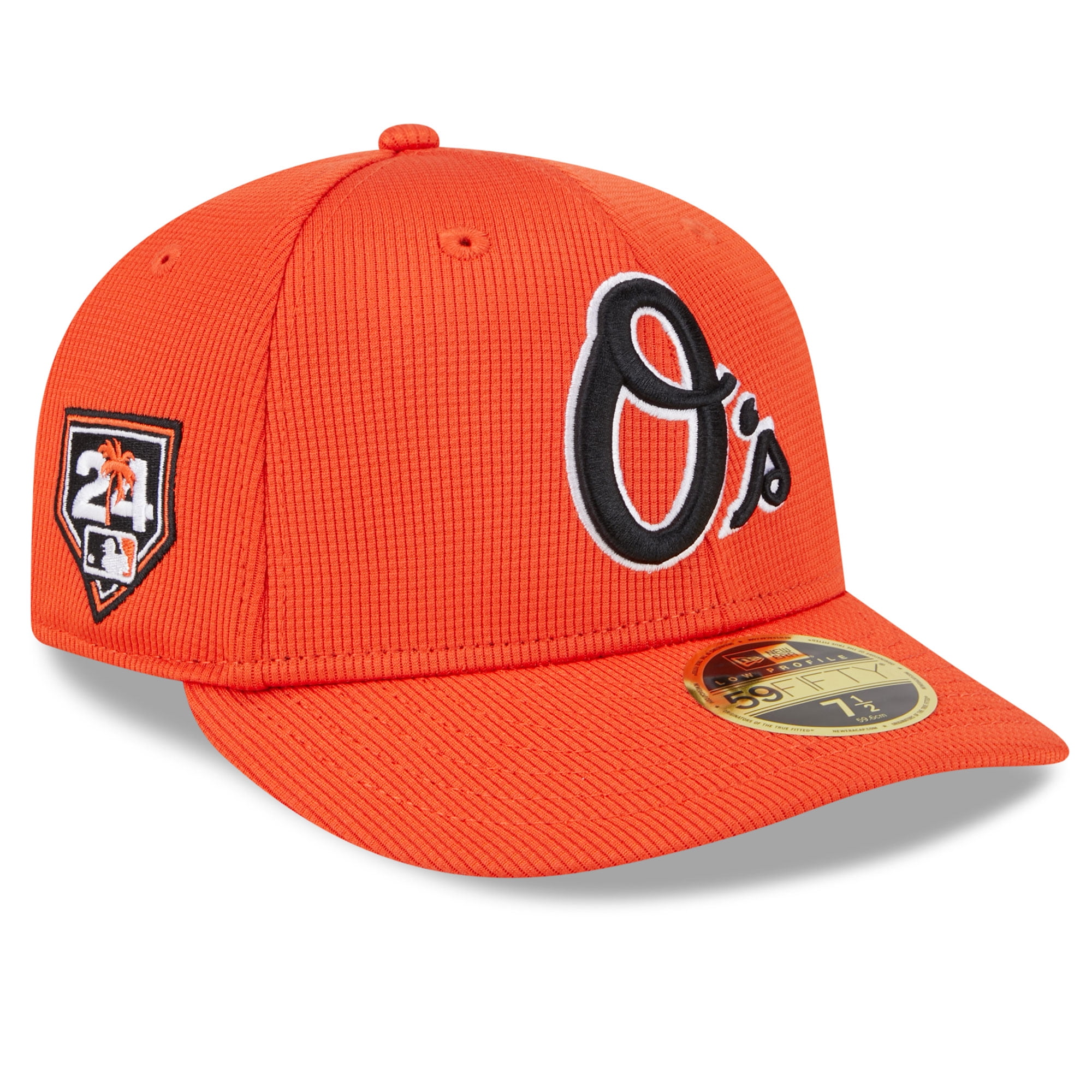 Men's New Era Orange Baltimore Orioles 2024 Spring Training Low Profile