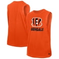 thumbnail image 1 of Men's-New Era  Orange Cincinnati Bengals Leisure Collection Tank Top, 1 of 3