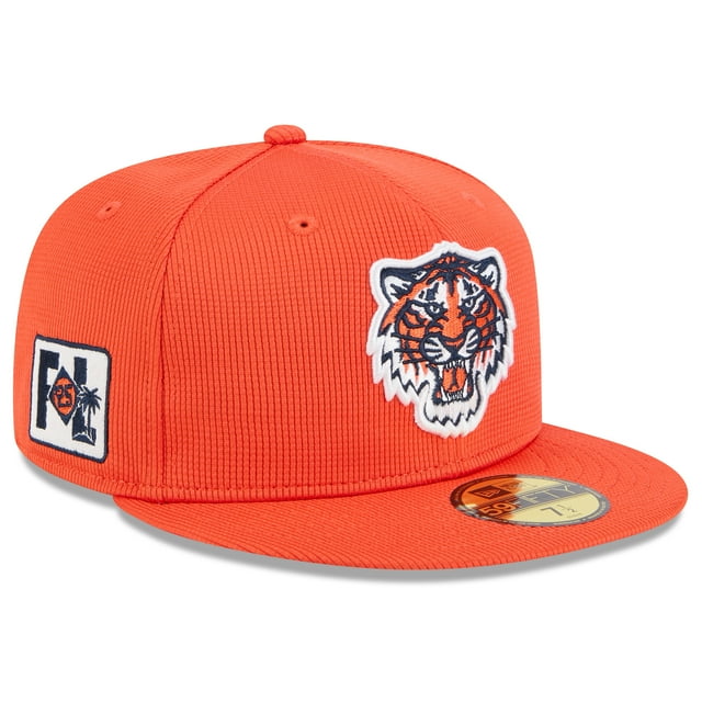 Men's New Era Orange Detroit Tigers 2025 Spring Training 59FIFTY Fitted