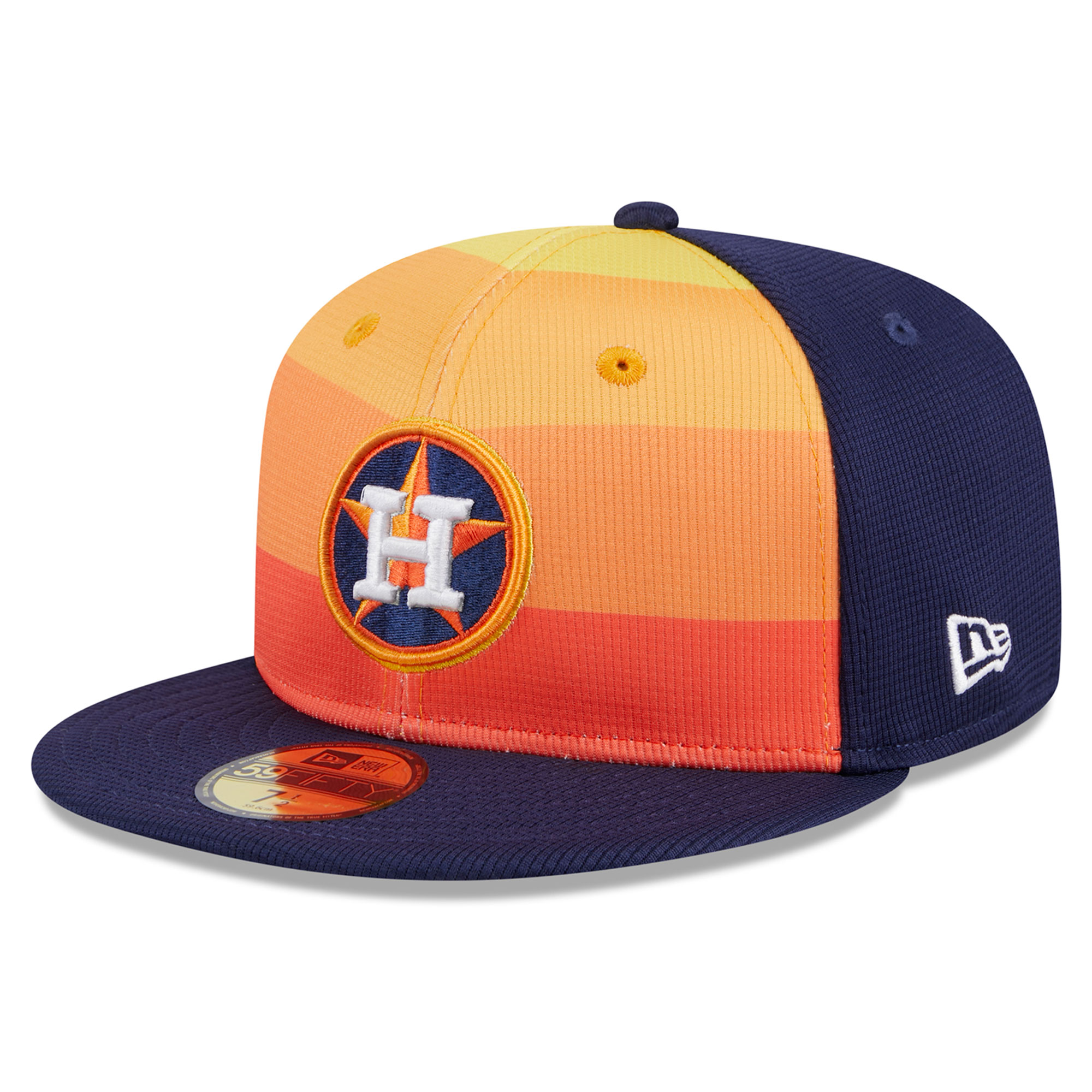 Men s New Era Orange Houston Astros 2024 Batting Practice 59FIFTY Fitted Hat Walmart