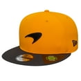 thumbnail image 1 of Men's New Era Orange McLaren F1 Team Sustainable 9FIFTY Snapback Hat, 1 of 5