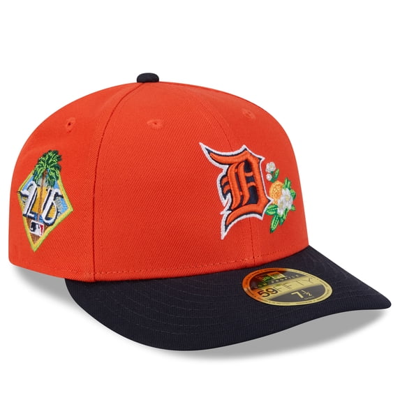 Men's New Era Orange/Navy Detroit Tigers 2026 Spring Training Low Profile 59FIFTY Fitted Hat