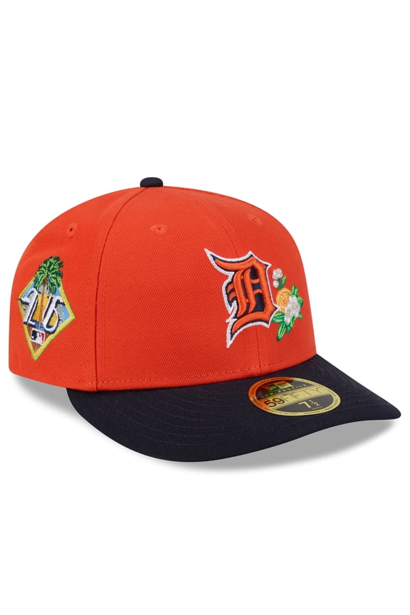 Men's New Era Orange/Navy Detroit Tigers 2026 Spring Training Low Profile 59FIFTY Fitted Hat