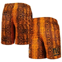 Men's New Era Orange New York Giants Summer Pop Shorts