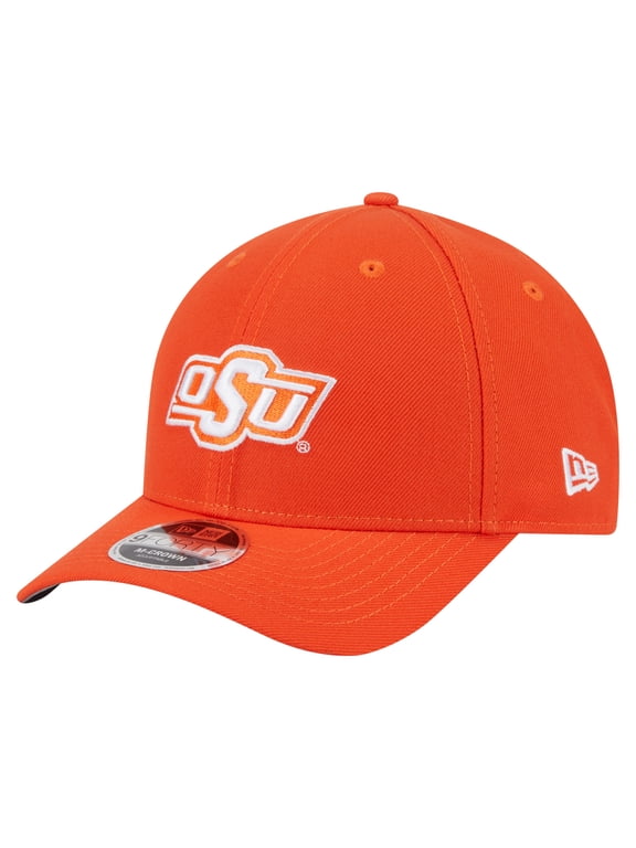 Men's New Era Orange Oklahoma State Cowboys Team Collective 9FORTY M-Crown Adjustable Hat