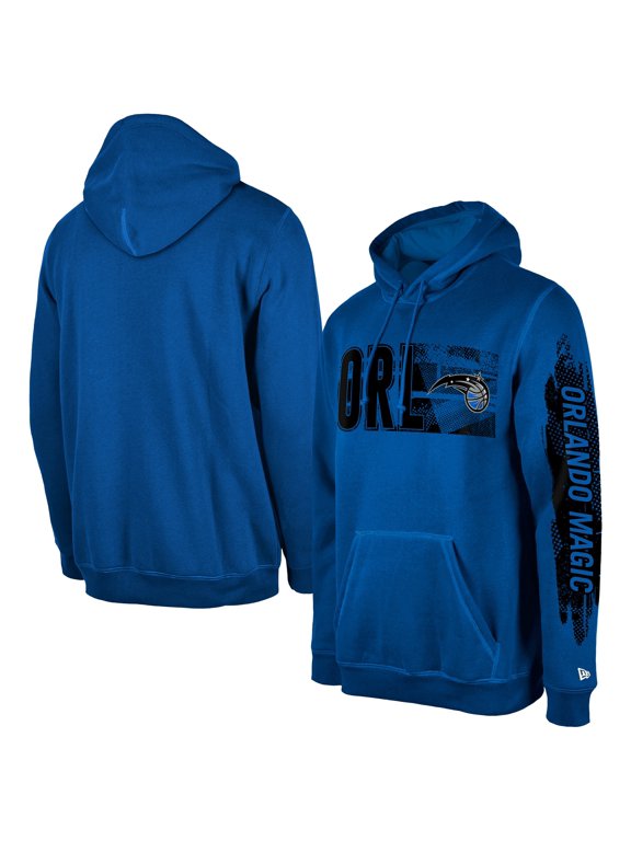 Men's New Era Orlando Magic Blue Tip-Off Collection Pullover Hoodie