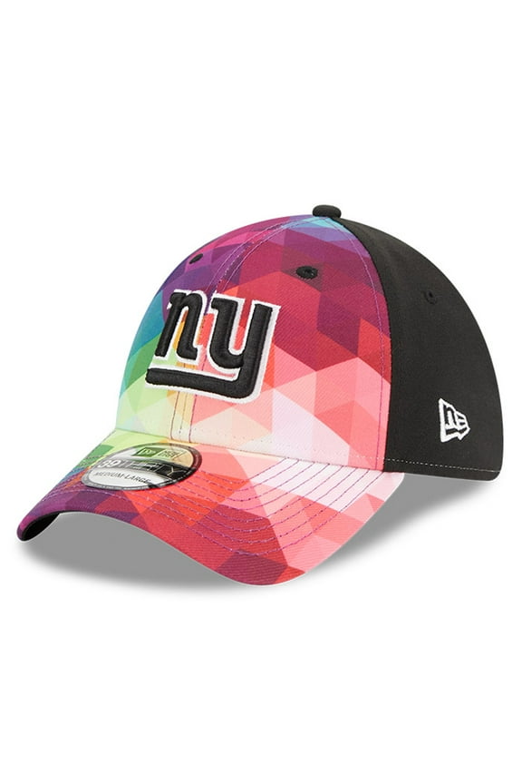 Men's New Era  Pink New York Giants 2023 NFL Crucial Catch 39THIRTY Flex Hat