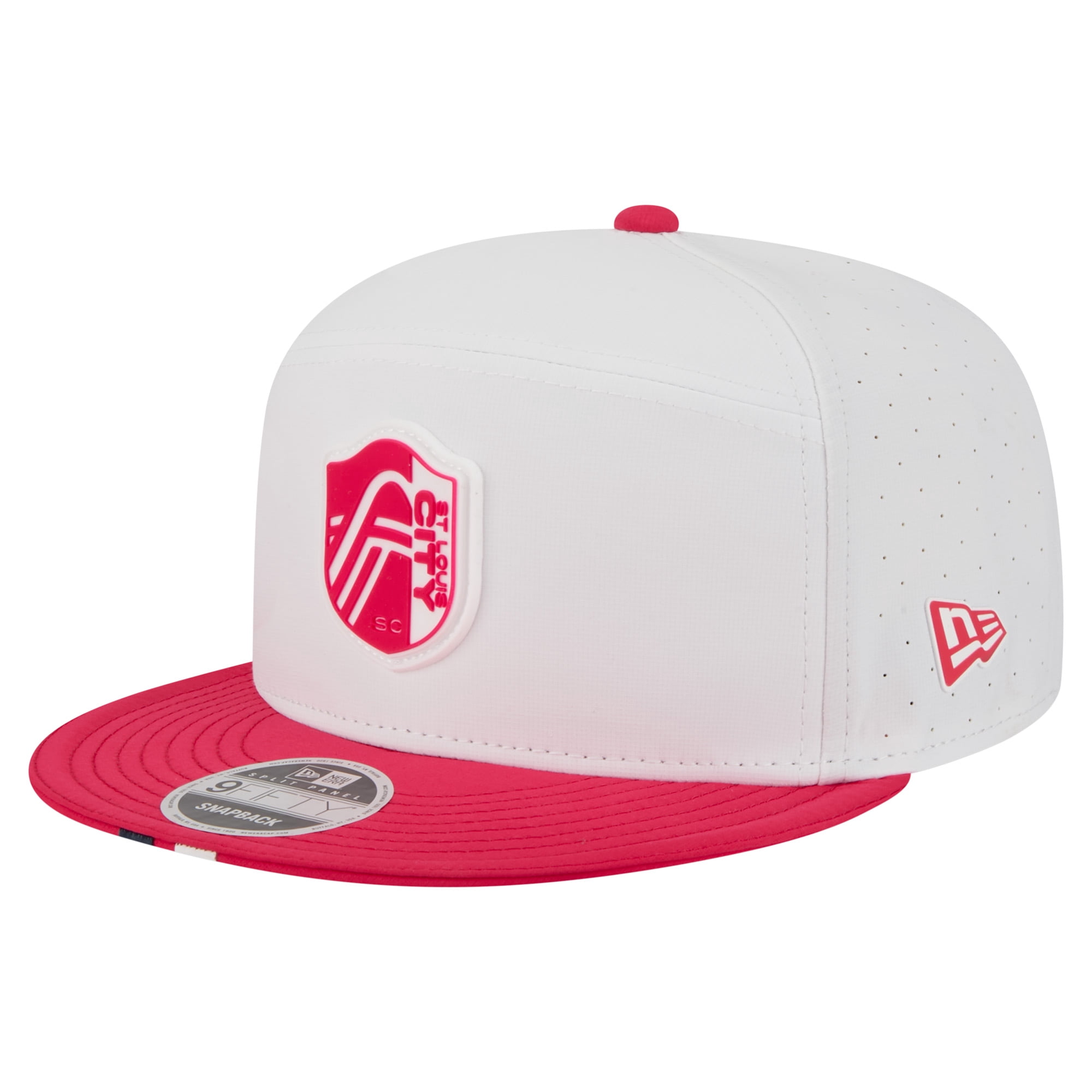 Pink St. Louis Men's New Era Pink St. Louis CITY SC 2026 MLS Kick Off 9FIFTY Snapback ...