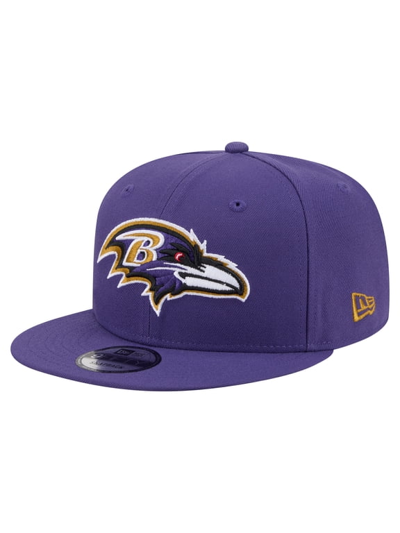 Men's New Era Purple Baltimore Ravens 9FIFTY Snapback Hat