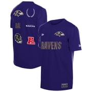 Men's New Era Purple Baltimore Ravens Match T-Shirt