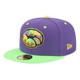 thumbnail image 1 of Men's-New Era  Purple Biloxi Shuckers Theme Nights 59FIFTY Fitted Hat, 1 of 5