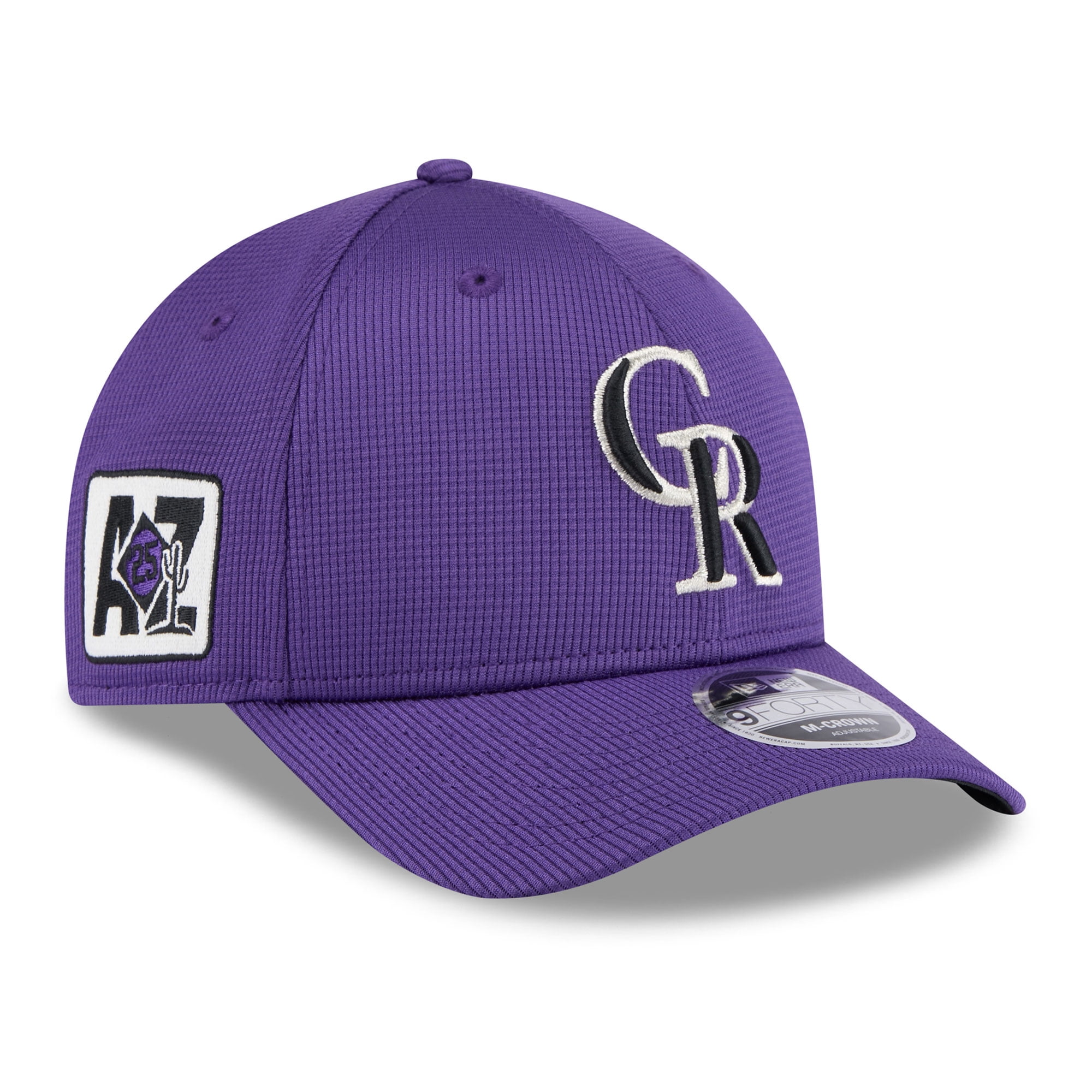 Men's New Era  Purple Colorado Rockies 2025 Spring Training 9FORTY Adjustable Hat