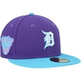 thumbnail image 1 of Men's New Era Purple Detroit Tigers Vice 59FIFTY Fitted Hat, 1 of 5
