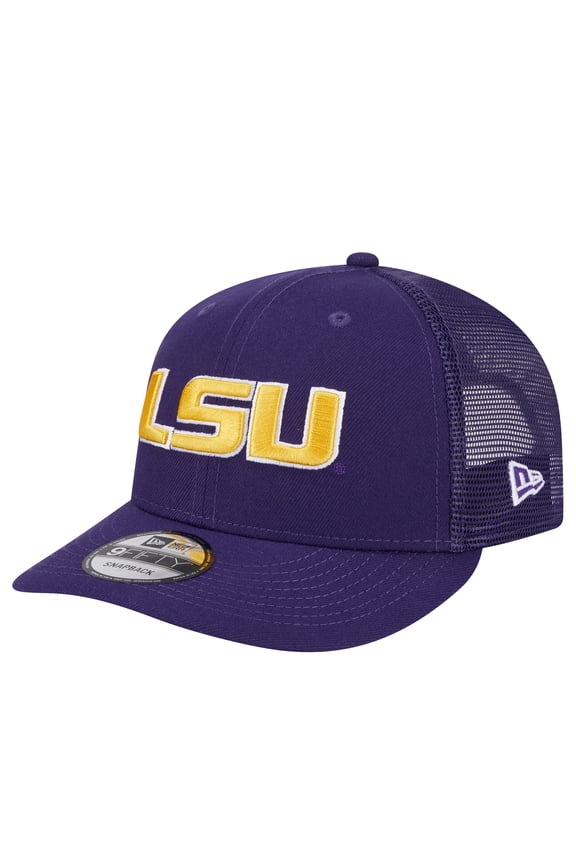 Men's New Era Purple LSU Tigers Trucker 9FIFTY Snapback Hat