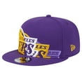 thumbnail image 1 of Men's New Era Purple Los Angeles Lakers Sport Night Team Shadow 9FIFTY Snapback Hat, 1 of 6