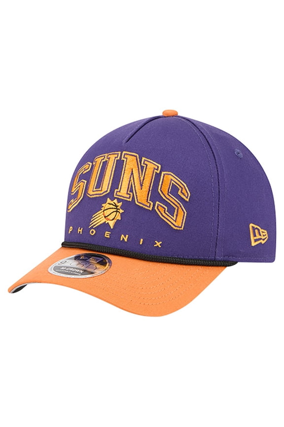 Men's New Era  Purple Phoenix Suns Bold Arch COOLERA 9FORTY A-Frame M-Crown Adjustable Hat