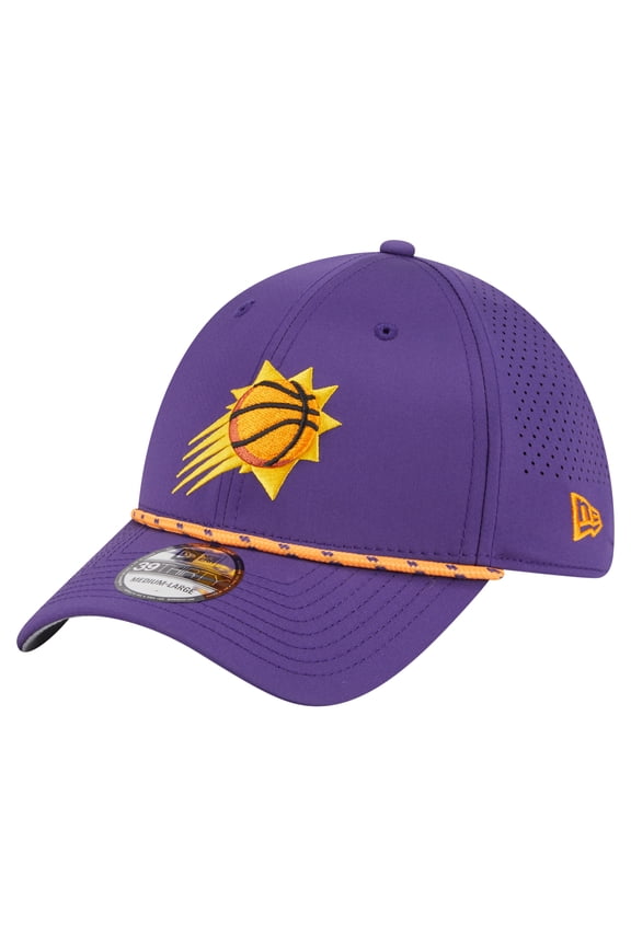 Men's New Era Purple Phoenix Suns Featherweight Poly Rope Flex 39Thirty Hat