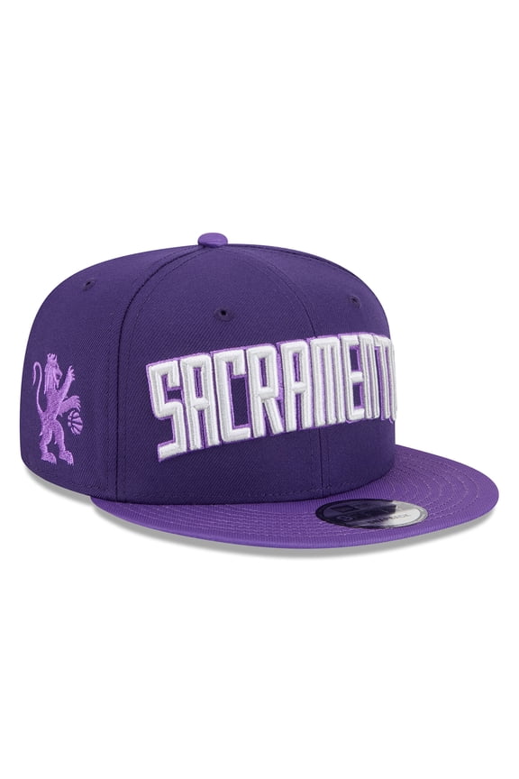 Men's New Era Purple Sacramento Kings 2025/26 City Edition Alternate 9FIFTY Snapback Hat