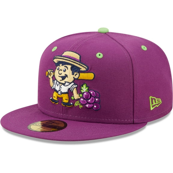 Men's New Era Purple Vi-eros de Tri-City Copa De La Diversion 59FIFTY Fitted Hat