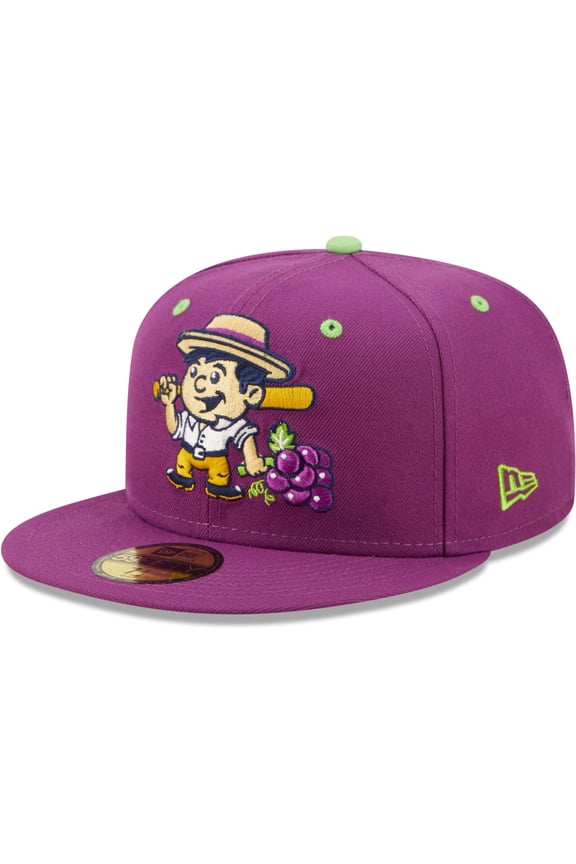 Men's New Era Purple Vi-eros de Tri-City Copa De La Diversion 59FIFTY Fitted Hat