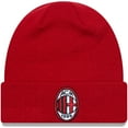 thumbnail image 1 of Men's New Era Red AC Milan Core Cuffed Knit Hat, 1 of 2