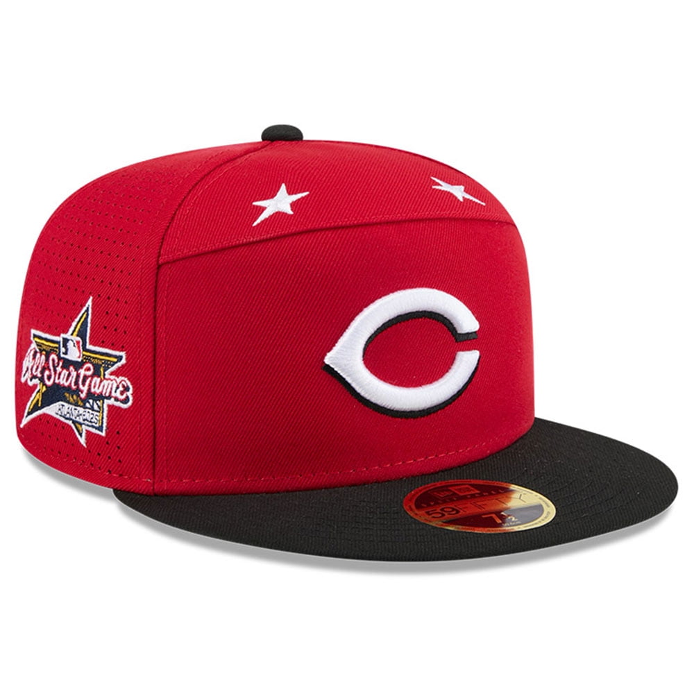 Men's New Era Red/Black Cincinnati Reds 2025 MLB All-Star Game Side ...