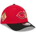 thumbnail image 1 of Men's New Era  Red/Black Cincinnati Reds 2026 Spring Training M-Crown 39THIRTY Flex Hat, 1 of 5