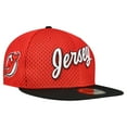 thumbnail image 1 of Men's New Era Red/Black New Jersey Devils Mesh Crown Two-Tone 59FIFTY Fitted Hat, 1 of 5