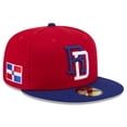 thumbnail image 1 of Men's New Era  Red/Blue Dominican Republic Baseball 2026 World Baseball Classic 59FIFTY Fitted Hat, 1 of 7