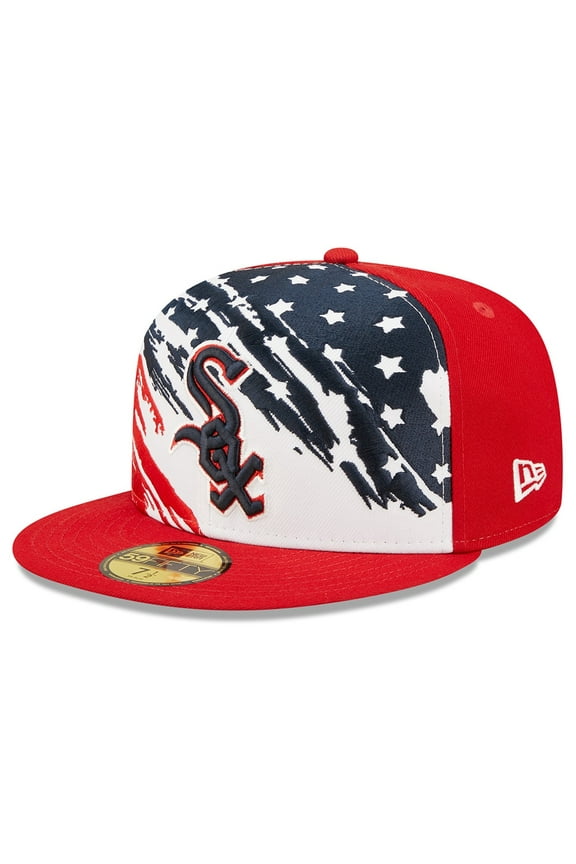 Men's New Era Red Chicago White Sox 2022 4th of July On-Field 59FIFTY Fitted Hat
