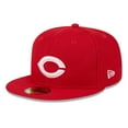 thumbnail image 1 of Men's New Era  Red Cincinnati Reds 2024 Mother's Day On-Field 59FIFTY Fitted Hat, 1 of 5