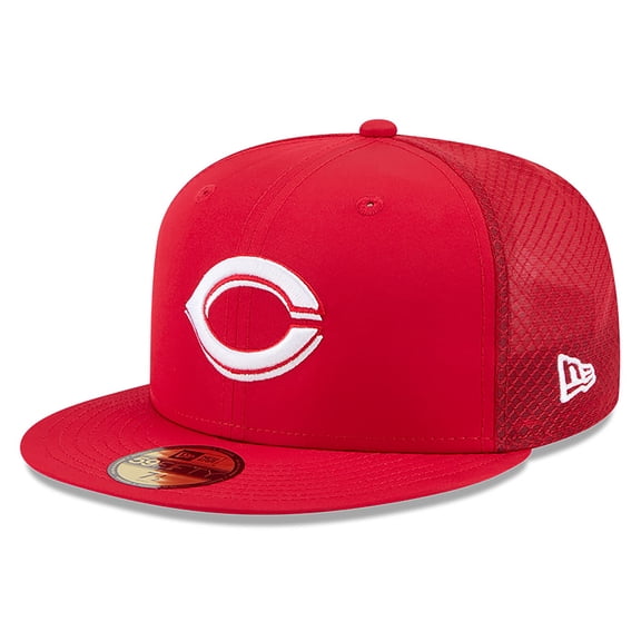 Men's New Era Red Cincinnati Reds 2026 Batting Practice 59FIFTY Fitted Hat