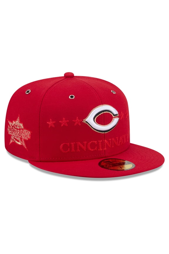 Men's New Era Red Cincinnati Reds 2026 MLB All-Star Game 59FIFTY Fitted Hat