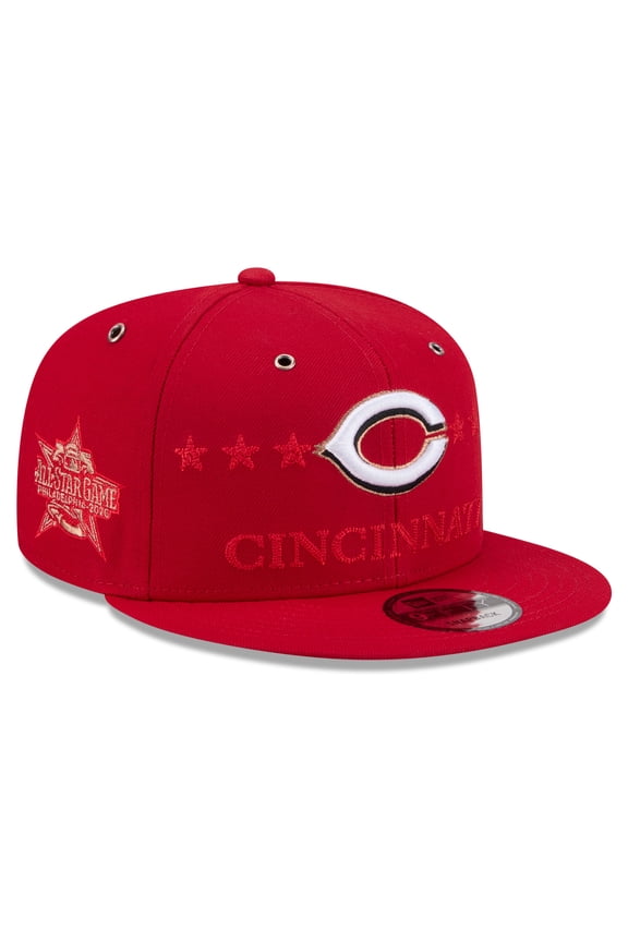 Men's New Era Red Cincinnati Reds 2026 MLB All-Star Game 9FIFTY Snapback Hat