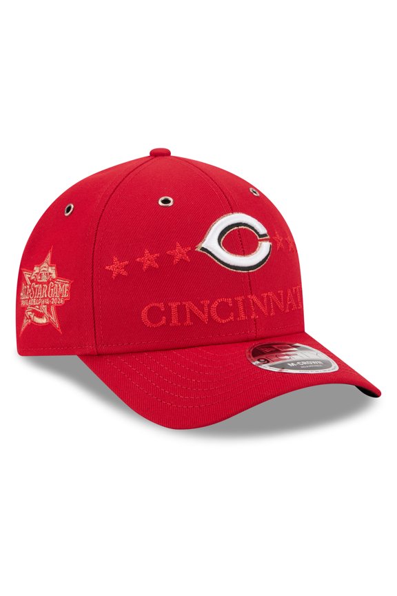 Men's New Era Red Cincinnati Reds 2026 MLB All-Star Game 9FORTY Adjustable Hat