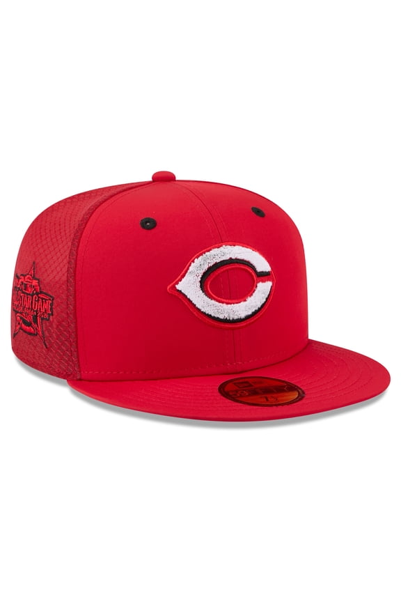 Men's New Era Red Cincinnati Reds 2026 MLB All-Star Game Workout 59FIFTY Fitted Hat