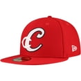 thumbnail image 1 of Men's New Era Red Cincinnati Reds  Duo Logo 2.0 59FIFTY Fitted Hat, 1 of 6