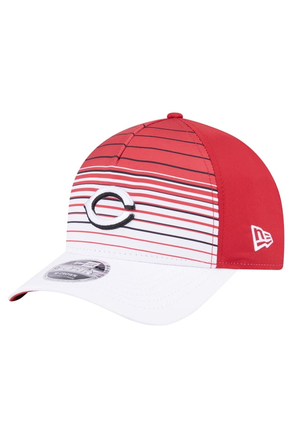 Men's New Era Red Cincinnati Reds Gradient 9FORTY M-Crown Adjustable Hat