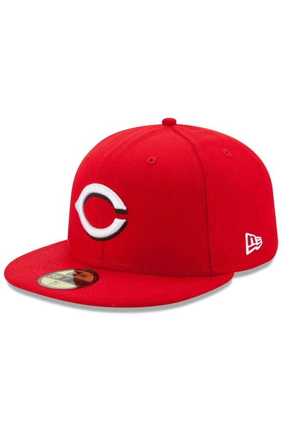 Men's New Era Red Cincinnati Reds Home Authentic Collection On-Field 59FIFTY Fitted Hat