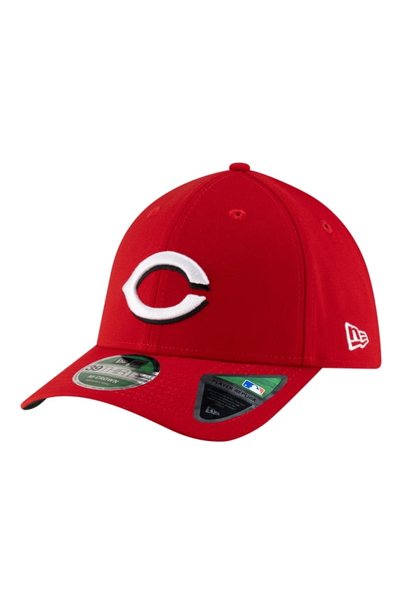 Men's New Era Red Cincinnati Reds Player Replica 39THIRTY M-Crown Flex Hat