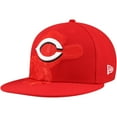 thumbnail image 1 of Men's New Era Red Cincinnati Reds Shadow Logo 59FIFTY Fitted Hat, 1 of 5