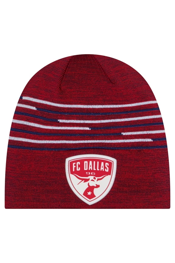 Men's New Era Red FC Dallas 2026 Kickoff Knit Hat
