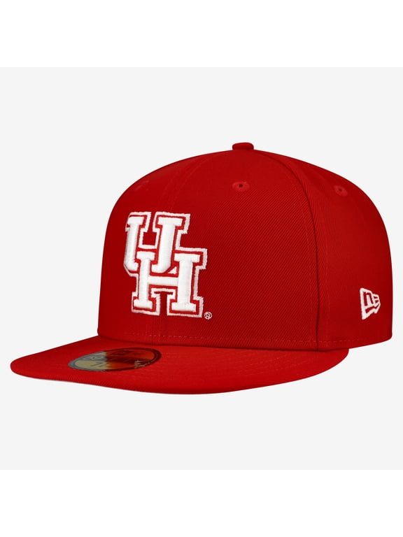 Men's New Era Red Houston Cougars Core 59FIFTY Fitted Hat