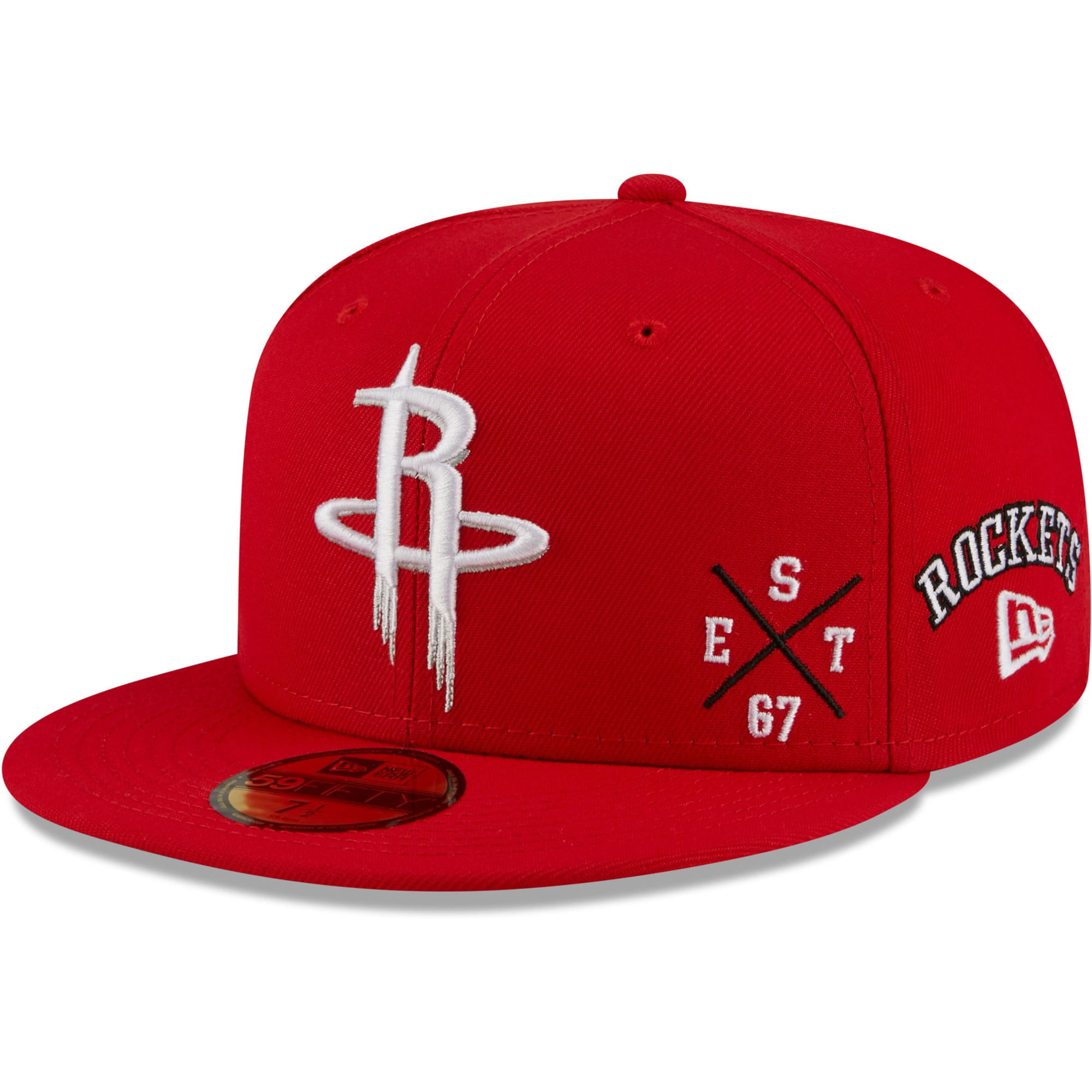 New Era Houston Rockets NBA HWC Anniversary Patch 59FIFTY Fitted Cap -  Macy's