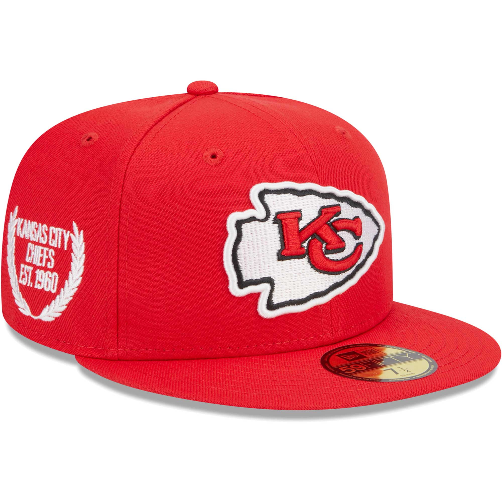 Kc chiefs hats clearance fitted