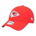 thumbnail image 1 of Men's New Era  Red Kansas City Chiefs Core Team 9FORTY Adjustable Hat, 1 of 4