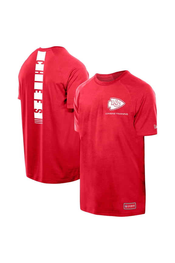 Men's New Era Red Kansas City Chiefs Functional Fandom Reflective T-Shirt
