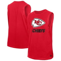 Men's-New Era  Red Kansas City Chiefs Leisure Collection Tank Top