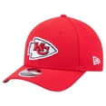 thumbnail image 1 of Men's New Era  Red Kansas City Chiefs Team Collection 9FORTY M-Crown Adjustable Hat, 1 of 5