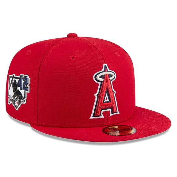 Men's New Era Red Los Angeles Angels 2026 Jackie Robinson Day 59FIFTY Fitted Hat